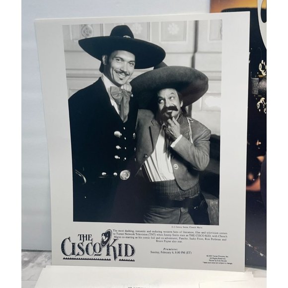 TNT Movie Press Kit Cisco Kid 1994 Cheech Marin Jimmy Smits Ron Perlman - Picture 4 of 10
